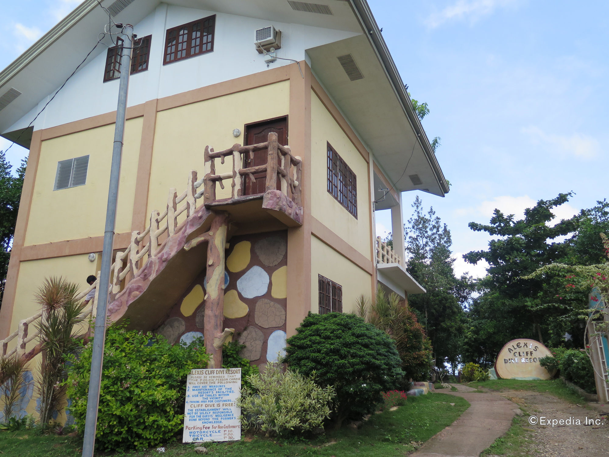 Alexis Cliff Dive Resort Панглао Экстерьер фото